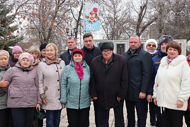 В Новосергиевке открыли мемориал памяти земляков – бойцов СВО